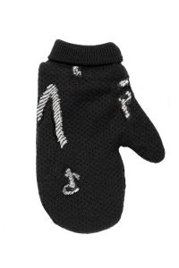 Mimisol logo-jacquard gloves