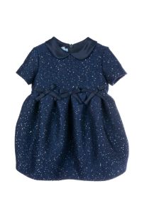 Vestina da neonata con paillettes