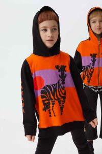 Mimisol zebra-print sweatshirt