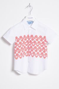 Camicia Mimisol con stampa frontale