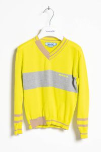 Maglione Mimisol con dettagli a contrasto