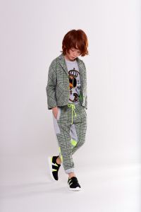 Pantaloni Mimisol in felpa