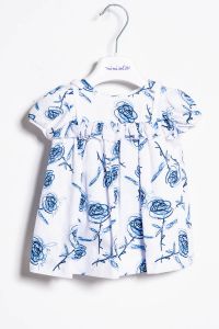 Mimisol top with floral pattern