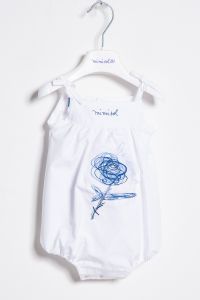 Mimisol romper with embroidery