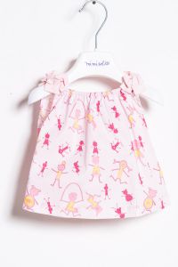 Mimisol top with multicolor pattern