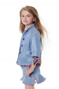 Giacca ValMax in tessuto lurex