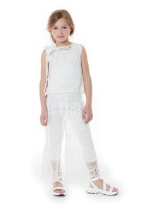 ValMax floral-lace pants
