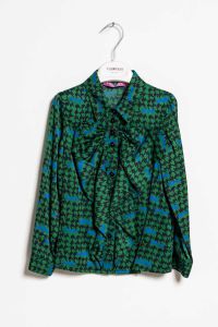 ValMax shirt in pied-de-poule pattern