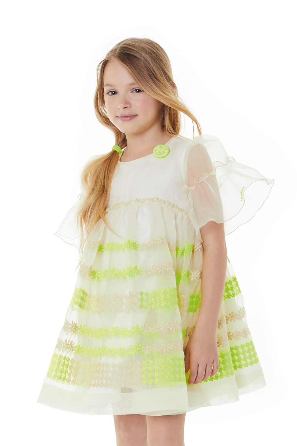 ValMax embroidered tulle dress CLO